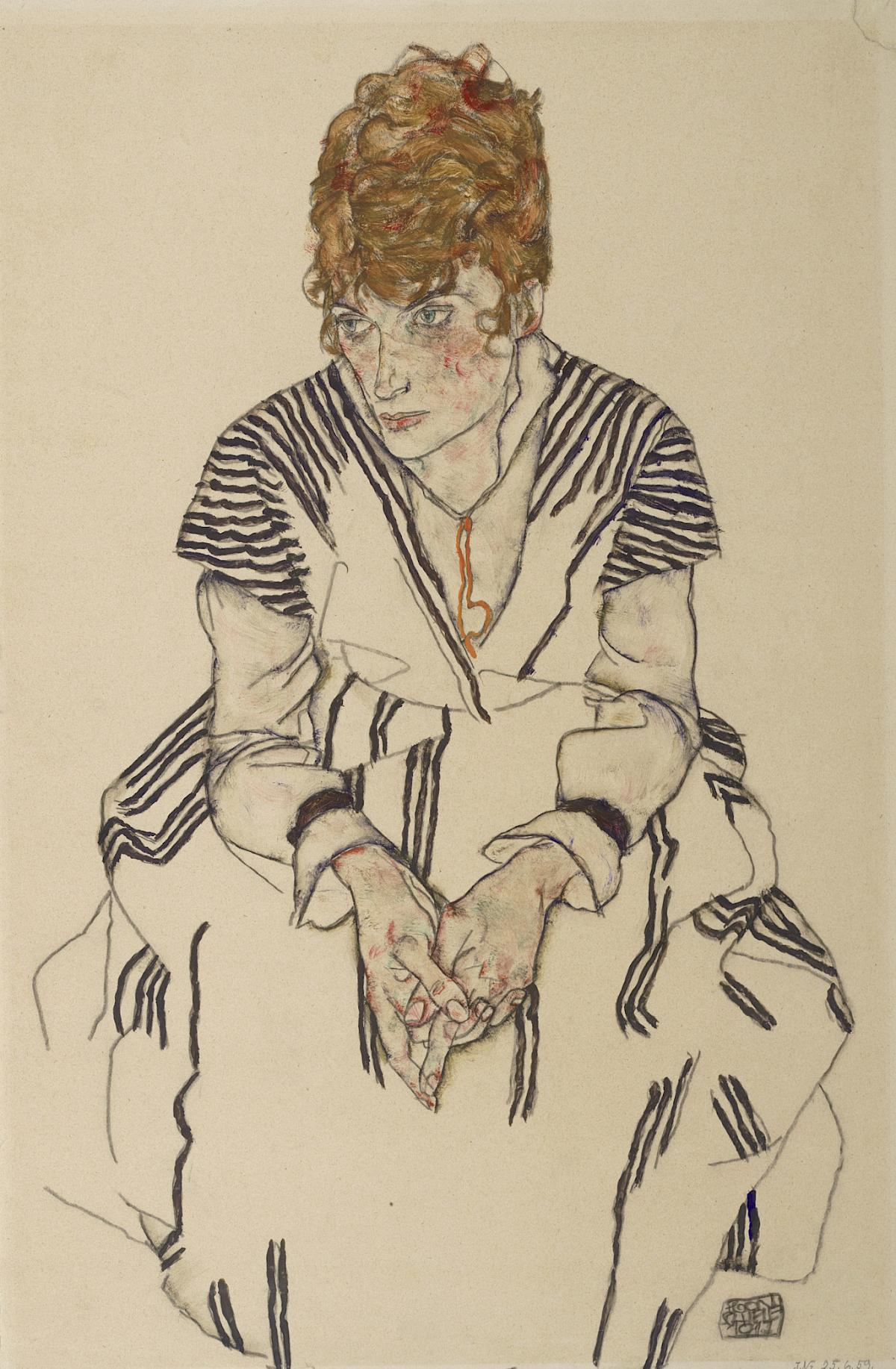 Portrait d'Egon Schiele