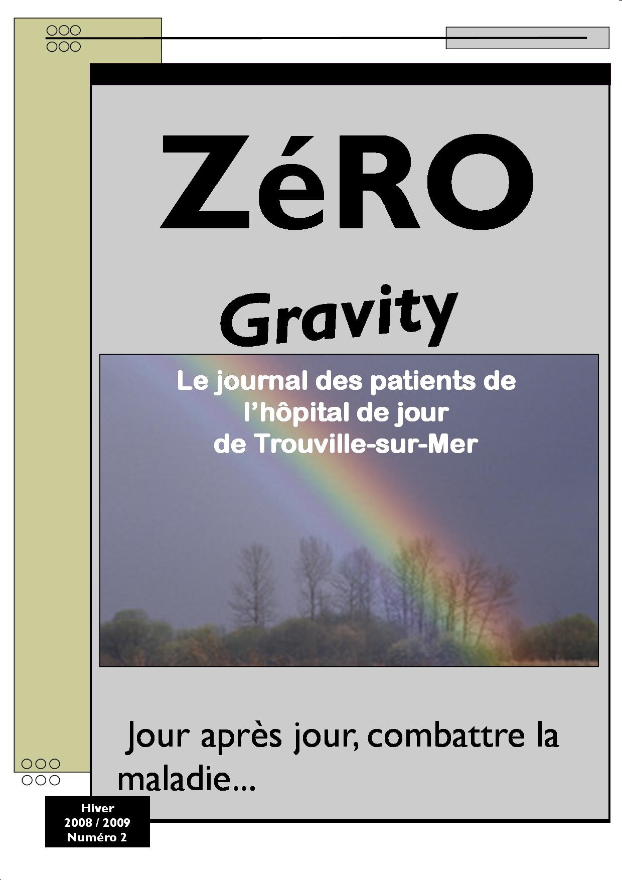 Zéro Gravity, le journal des patients de l'hôpital de jour de Trouville sur Mer