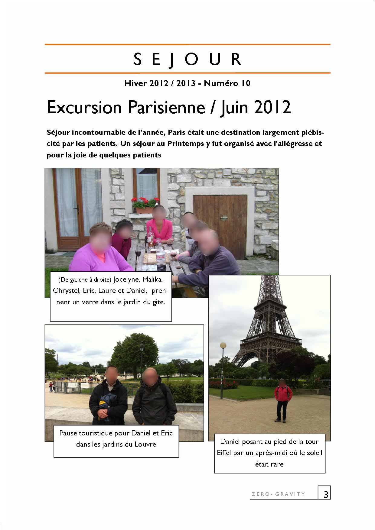 Zéro Gravity, le journal des patients de l'hôpital de jour de Trouville sur Mer