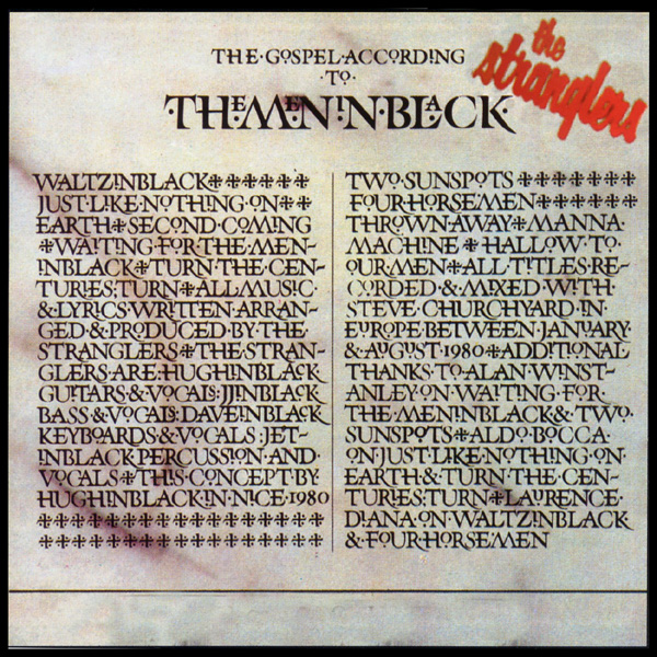The Gospel according to The Men In Black, 1981 by The Stranglers