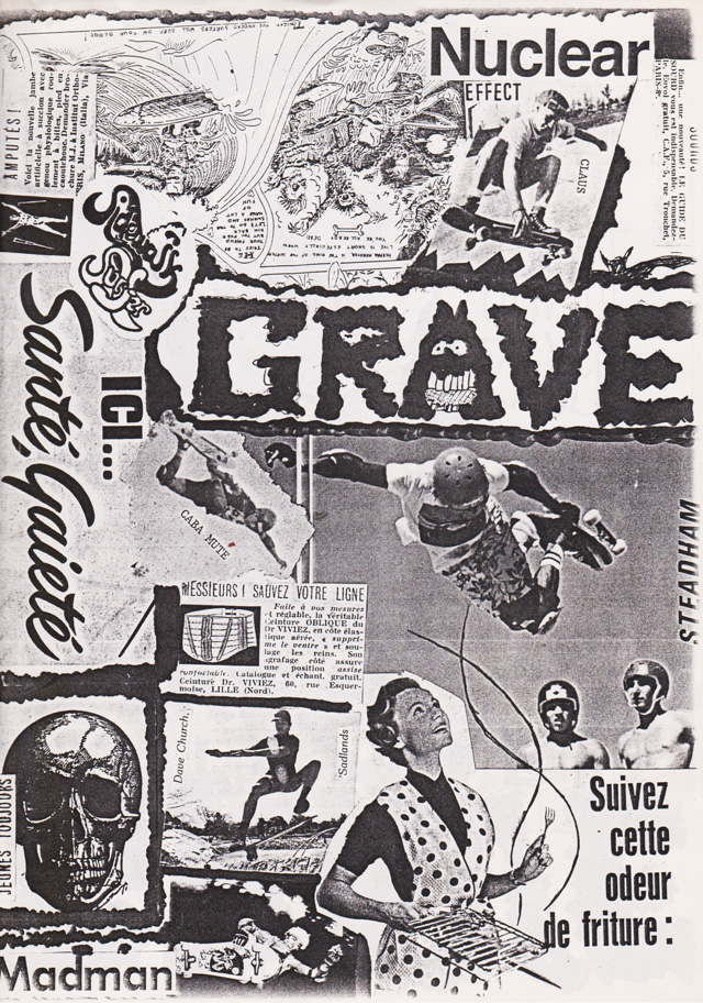 Grave Skate zine des attaqués